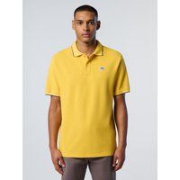 Klassisches Piqué-Poloshirt mit Besatz