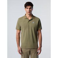 Klassisches Piqué-Poloshirt mit Besatz