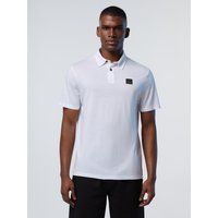 Einfarbiges TENCEL-Mischgewebe Jersey Poloshirt