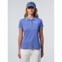 Damen Slim Fit Modal Poloshirt