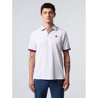 Klassisches Piqué-Poloshirt mit Streifen