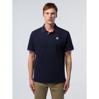 Klassisches Piqué-Poloshirt mit Streifen