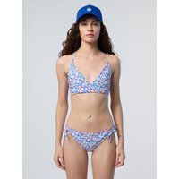 Bikinislip mit Blumendruck, wendbar, seitliche Bänder