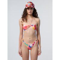 Bikini-Hose mit seitlicher Bindung aus recycelter Mikrofaser