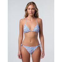 Triangel-Bikini-Oberteil mit Bindeband