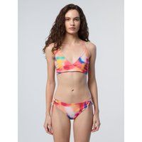 Wende-Bikini-Oberteil mit V-Ausschnitt