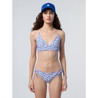 Wende-Bikini-Oberteil mit V-Ausschnitt