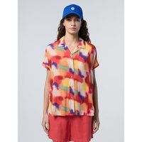 Kastenförmiges Multicolor Hemd aus ECOVERO™