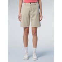 Hoch taillierte Chino-Shorts aus Bio-Baumwolle