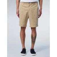 Bestickte Stretch-Baumwoll-Chino-Shorts