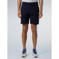 Klassische Chino-Shorts mit Logo-Patch