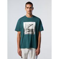 Modernes Weißes T-Shirt aus Bio-Baumwolle