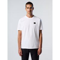 Stretch Bio-Baumwoll T-Shirt mit Logo