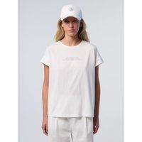 T-Shirt mit Slogan-Print und kurzen Ärmeln