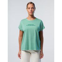 T-Shirt mit Slogan-Print und kurzen Ärmeln