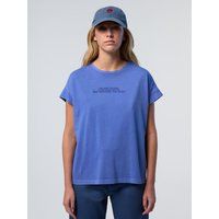 T-Shirt mit Slogan-Print und kurzen Ärmeln