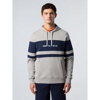 Gestreifter Bio-Baumwoll-Hoodie
