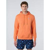 Lässiger Bio-Baumwoll-Kapuzenpullover mit Logo