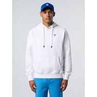Lässiger Bio-Baumwoll-Kapuzenpullover mit Logo