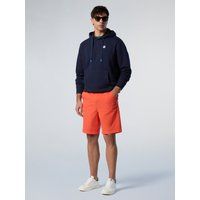 Lässiger Bio-Baumwoll-Kapuzenpullover mit Logo