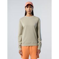 Minimalistisches Sweatshirt mit Rundhalsausschnitt aus Modalmischung