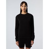 Minimalistisches Sweatshirt mit Rundhalsausschnitt aus Modalmischung