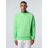 Klassisches Baumwoll-Sweatshirt mit Rundhalsausschnitt