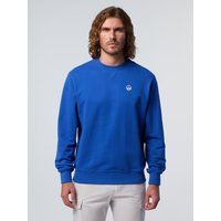 Klassisches Baumwoll-Sweatshirt mit Rundhalsausschnitt