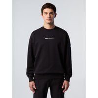 Klassisches Bio-Baumwoll-Rundhals-Sweatshirt