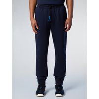 Lässige Interlock-Strick Jogginghose