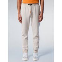 Lässige Interlock-Strick Jogginghose