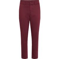 Klassische Cropped Chino Hose