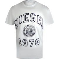 Weißes T-Shirt mit Grafikdruck