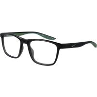 Rechteckige schwarze Vollrandbrille