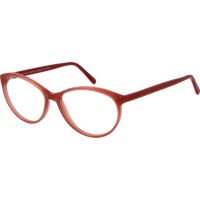 Ovale Vollrand-Brille aus Acetat