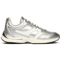 Metallic Sneaker im Laufstil