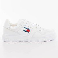 Weisser Leder Low-Top Sneaker