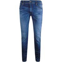 Blaue Slim Fit Jeanshose