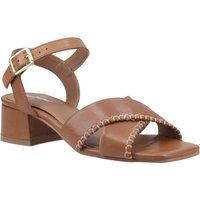 Hush Puppies Lyla Heeled Damen Sandalen Aus Leder In Tan
