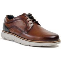 Pod Finch Herrenschuhe Aus Leder In Cognac Mit Schnürung.