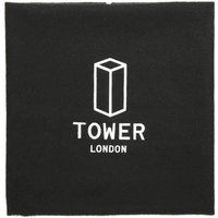 TOWER Schuhputztuch - Einheitsgröße (Schwarz)