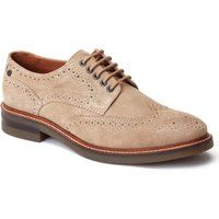 Base London Hatfield Leder Herren Sandschuhe mit Brogue-Muster