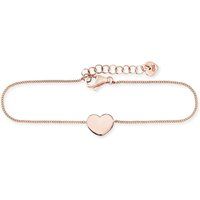 Herzanhänger-Armband in Roségold