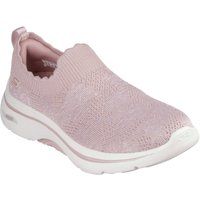 Skechers GO WALK Arch Fit 2.0 Rosa Linda Damen Sneaker In Malve