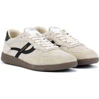 Pompeii Elan Sala Herren Sneaker Aus Weißem Wildleder