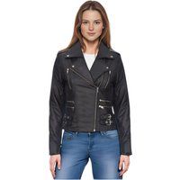 Damen Leder Brando Bikerjacke