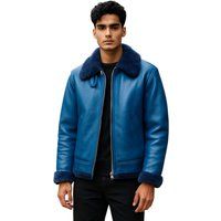 Herren RAF Shearling Bomberjacke