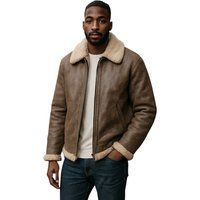 Herren B3 Shearling Lederjacke