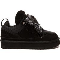 Schnür-Plateau-Sneaker-Stiefel