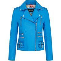 Klassische Bikerjacke aus Leder